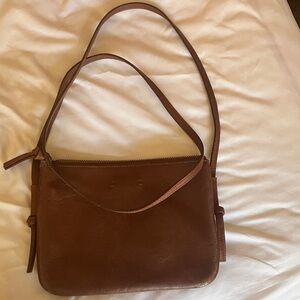 Madewell Brown Leather Crossbody Shoulder Bag